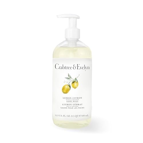 Crabtree & Evelyn Lemon Citron Hand Wash ? 16.9 fl oz/ 500ml