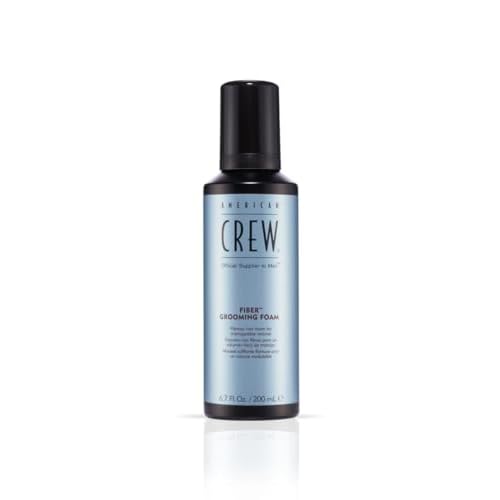 American Crew Men's Hair Fiber Grooming Foam, Like Hair Gel, 6.7 Fl Oz