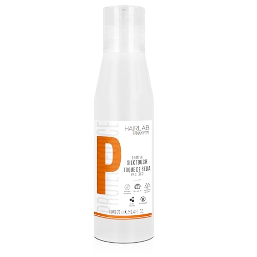 SALERM - Damaged Hair Repair Treatment - Silk Protein Touch - 70 ml - With Keratin - Protects Hair from Heat - Adds Shine and Softness - Lightweight Texture - Paraben-Free