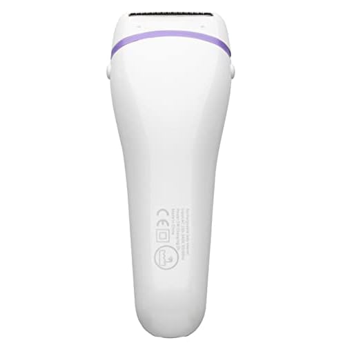 Electric Lady Shaver Bikini Trimmer Wet & Dry Rechargeable Cordless Painless Electric Razor for Women, LED Display Razor for Legs Underarms (Violet)