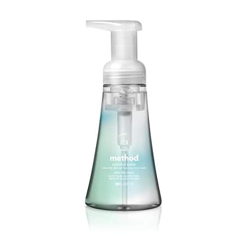 Method Foaming Hand Soap,Coconut Water,10 fl oz,(Pack of 12)