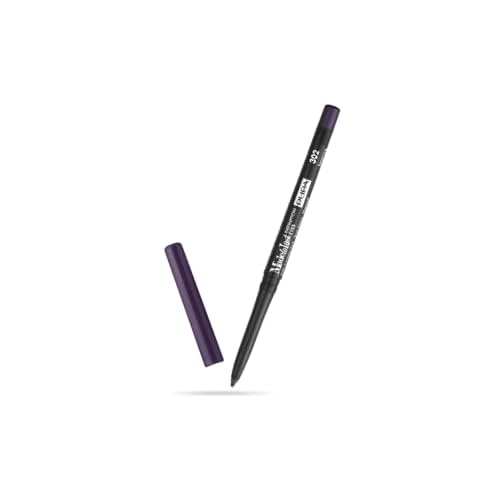 PUPA Milano Made To Last Definition Eyes - Creamy Retractable Automatic Eyeliner - Create Instant, Smudge Free Intensity - Lasting Color Liner For Waterline Or Lid - 302 Intense Aubergine - 0.012 Oz