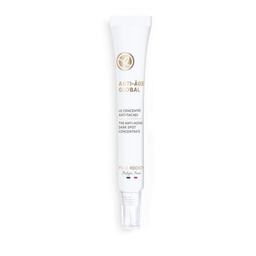 Yves Rocher Anti-Age Global Dark Spot Concentrate, Face Serum for Dark Spots & Radiance, 14 ml / 0.47 fl oz