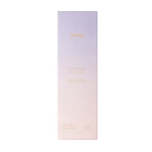 Huxley Secret of Sahara Skin Glow Toner Vita Radiance, Dual-Phase Hydrating Korean Toner, 2% Niacinamide Face Toner, Korean Skincare Toner for Dewy Glow, Glass Skin Finish | 200ml / 6.76 fl. oz.