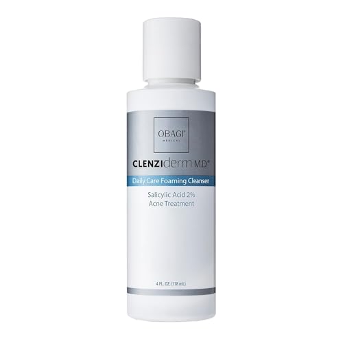 Obagi CLENZIderm M.D. Daily Care Foaming Acne Cleanser ? Acne Treatment with 2% Salicylic Acid (BHA)