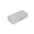 Leaf Shave | The Twig Razor & Thorn Razor Case, Silver - Portable Aluminium and Silicone Travel Case