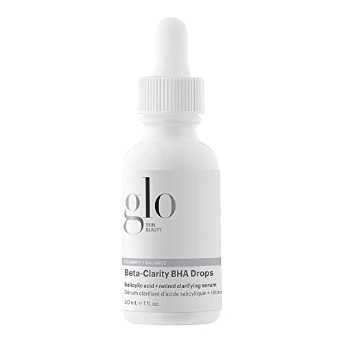 Glo Skin Beauty Beta-Clarity BHA Drops - Salicylic Acid + Retinol Clarifying Serum, Helps Refine & Rebalance for a Clearer, Brighter Complexion (1 Fl Oz)