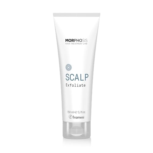 FRAMESI Morphosis Scalp Exfoliate, 5.1 fl oz, Scalp Exfoliator, Pre-shampoo Scalp Treatment