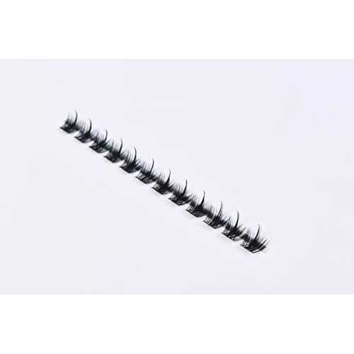 KIARA SKY LASH Cashmere Volume Lash Extensions | Premium Cashmere Lash Extensions | Soft Semi-matte natural finish | For Professional Eyelash Extensions Use Only | Black, (D-0.03-8MM)