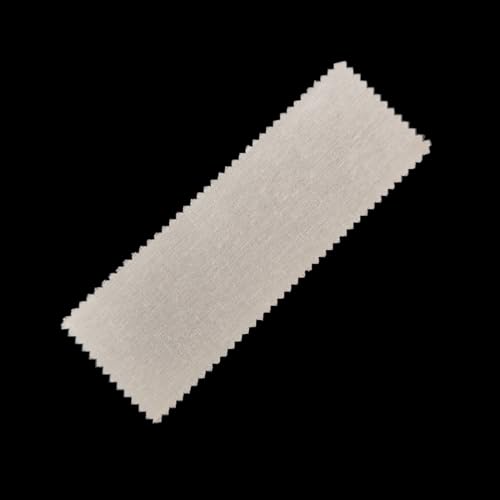 Natural Hair Removal Strips, Body and Facial Muslin Epilating Cotton Cloth Wax Strips, Large Precut Waxing Strips Bulk for Women Men (100 Pack)