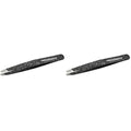 Tweezerman Special Edition 40th Anniversary Slant Tweezer - Eyebrow Tweezers for Women and Men,(Pack of 2)