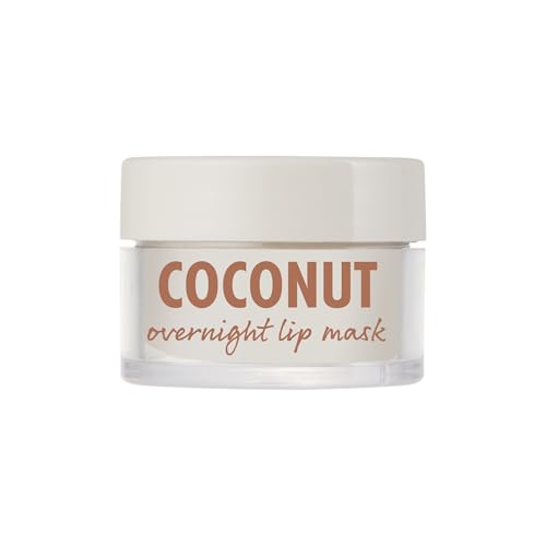 ColourPop Lip Mask - Leave-On Lip Moisturizer & Overnight Mask - Replenishes Dry Lips with Shea Butter, Squalane & Vitamin E - Coconut (0.5 oz)