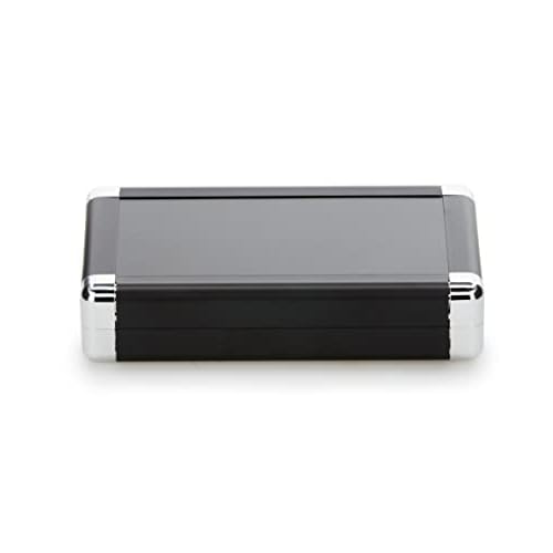 Perry Ellis Portfolio Men's 6 Pc Manicure Set, Blk, One Size