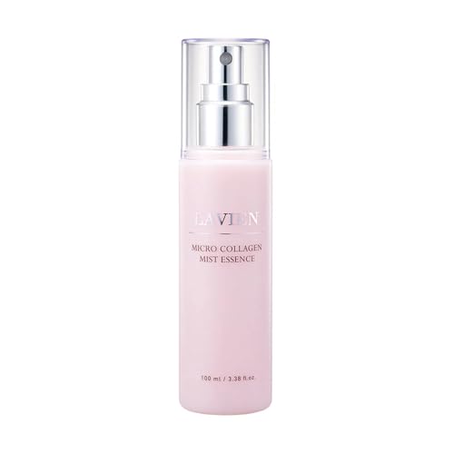 Lavien Micro Collagen Mist Essence - Hydrating Facial Spray, Redness and Smooth Skin - Suitable All Skin Types - 3.38 Fl Oz Bottle