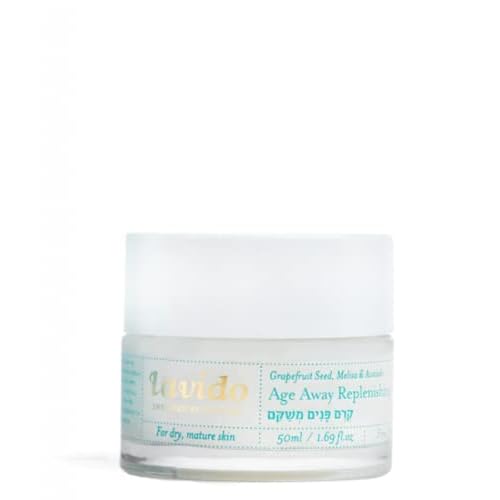 Lavido - Natural Age Away Replenishing Facial Cream | Firm, Hydrate + Repair Dry, Mature Skin (1.69 oz | 50 ml)