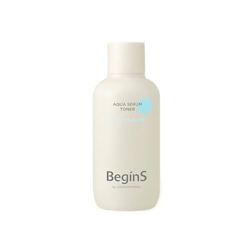 Aqua Serum Toner 6.76 Fl Oz, Deep Moisture Facial Toner, Serum-Like Hydrating Fast-Absorbing Essence with Hyaluronic Acid, Vegan Formula for Sensitive Skin, Korean Skincare