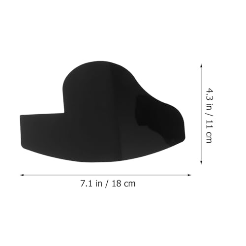 Beaupretty 4pcs Hairline Optimizer Hairline Enhancing Card Beard Guide Shaping Template Tools Mustache Lineup Stencil Hair Cutting Beard Shaper for Men