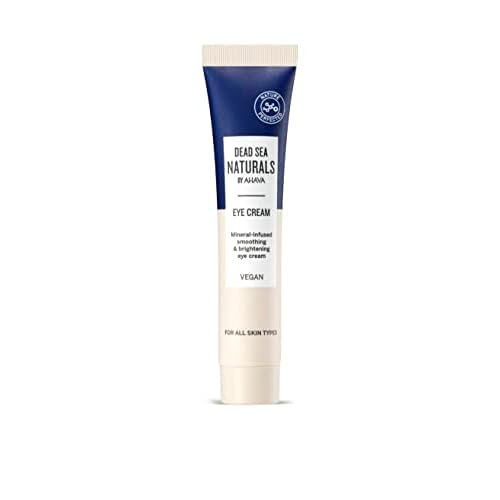 Dead Sea Naturals Eye Cream - Refreshing gel-cream for the eye area, helps smooth away fine lines, reduces the appearance of puffiness & dark circles, with exclusive Dead Sea Minerals, 0.5 Fl.Oz