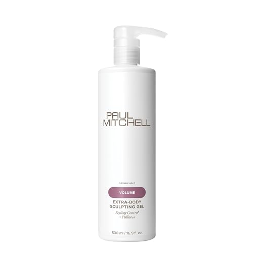 Paul Mitchell Extra-Body Sculpting Gel, Adds Fullness + Styling Control, For Fine Hair