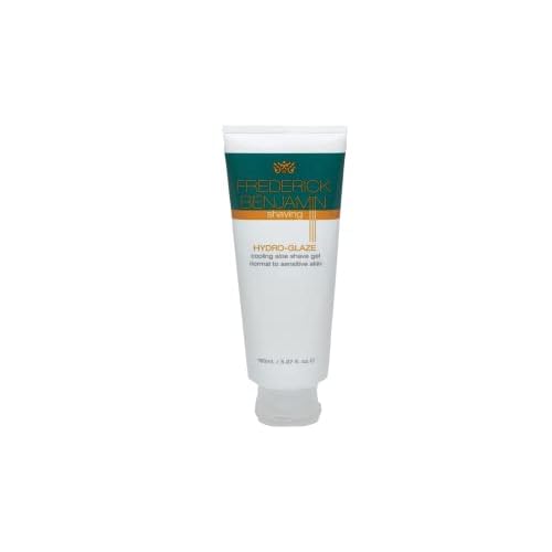 Frederick Benjamin Natural Shave Gel for Men with Cooling Aloe Vera, 8 Ounce
