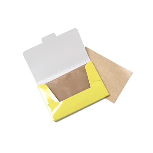 Natural Hemp Oil Control Paper, Blotting Paper , Absorbing Sheets for Oily Skin Care (size 3.5In x 2.4In) 50 Sheets x 6 (300 Sheets),Made in Korea, AJ12