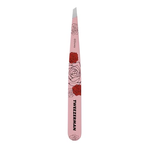 Tweezerman Aurora Slant Tweezer - Eyebrow Tweezers for Women and Men