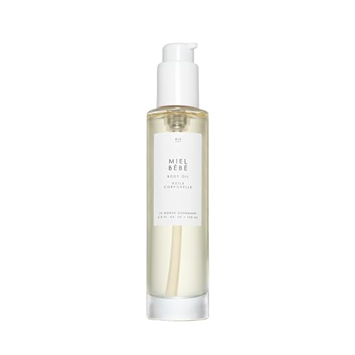 Le Monde Gourmand Miel B?b? Perfumed Body Oil - 4 fl oz (118 ml) - Floral, Sandalwood, Praline Notes