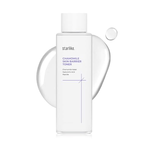 starlike Chamomile Skin Barrier Toner I 7.1 Fl Oz (210 ml) I Face Toner for Soothing, Deep Hydrating, Moisturizing, Boosting & Balancing I Korean Skin Care I Chamomile Water, Hyaluronic Acid & Peptide