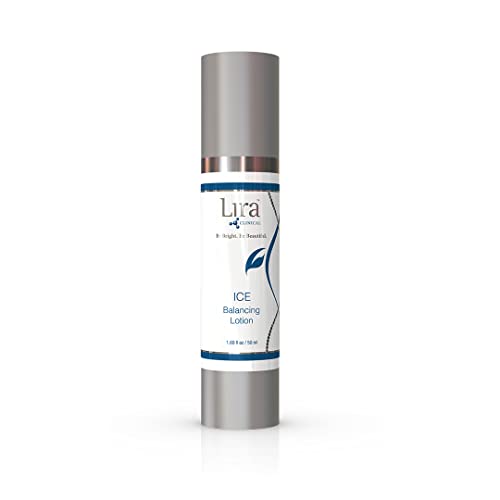 Lira Clinical ICE Balancing Lotion - Lightweight Facial Oil Control Moisturizer with Niacinamide and Salicylic Acid - Daily Balancing Hydrator for Skin - Gentle Soothing & Cooling Cream - 50 ml