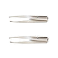 2Pcs Creative Led Light Eyelash Eyebrow Hair Removal Stainless Steel Make Up Tweezer Durability and practicality Beauty and Personal Care(8.8x0.8x1.6cm)
