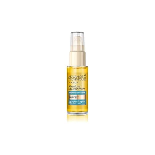 Avon Advance Techniques Moroccan Argan Oil Leave-in Treatment Bottle All Hair Types