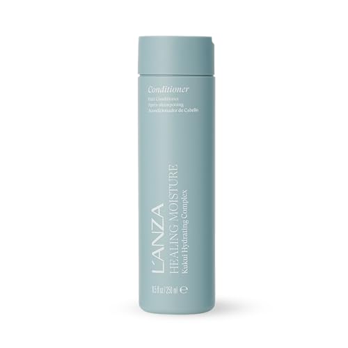 L'ANZA Healing Moisture Conditioner, Hydrates & Heals Dry, Damaged Hair, Deep Daily Hydration, Softens, Frizz Control, Color Safe Anti-Humidity Daily Wash, Strengthening, Sulfate Free