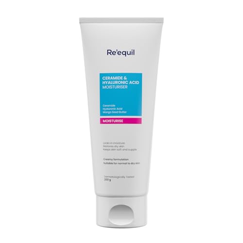 RE' EQUIL Ceramide & Hyaluronic Acid Moisturiser For Normal to Dry Skin -100 g