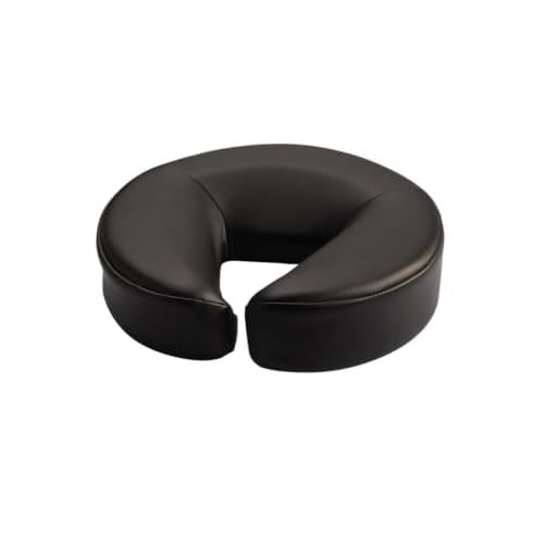 TOA Massage Universal Headrest Face Cushion Face Pillow for Massage Table - 3.5 Inch (Pack of 1) (Black)