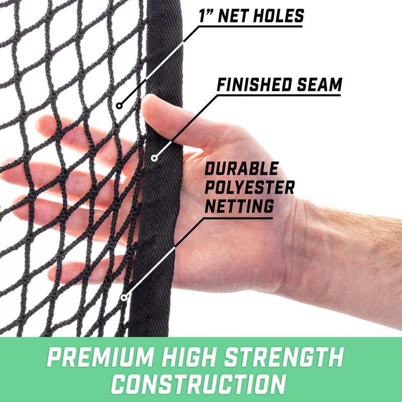 GoSports 10 ft x 10 ft Hitting Net - Multi-Sport Practice Netting