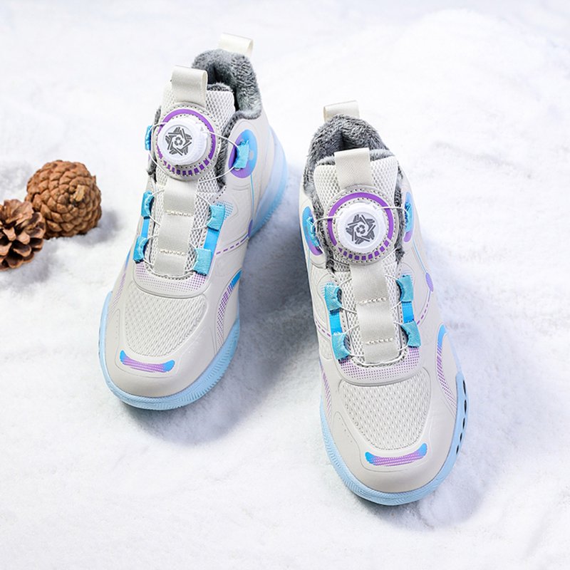 Kids Lightweight Breathable Basketball Shoes for Boys and Girls - High Top Sneakers