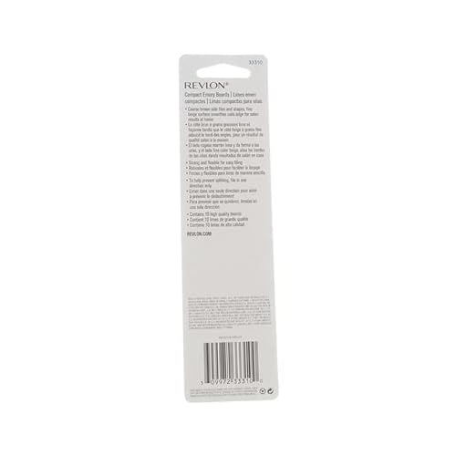 Revlon Compact Emery Board 10 ea (Pack of 2)