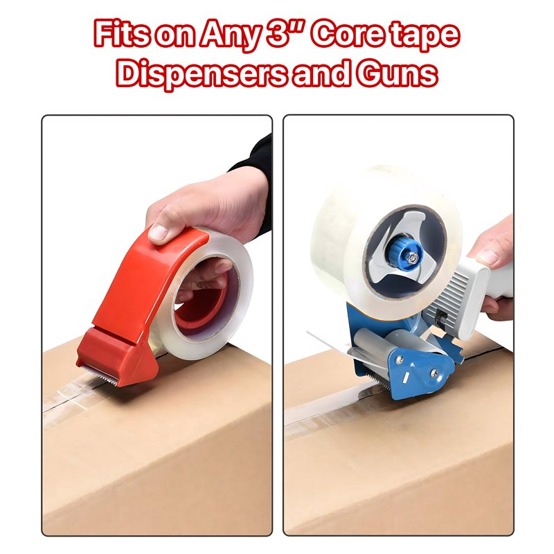Heavy Duty Packing Tape - Clear Sealing Tape for Moving Shipping & Storage