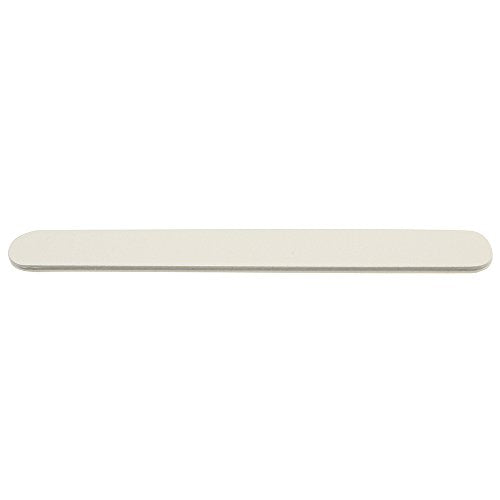ForPro White Foam Board, 180/240 Grit, Mylar Manicure and Pedicure Nail File, 7¡± L x .75¡± W, 50-Count