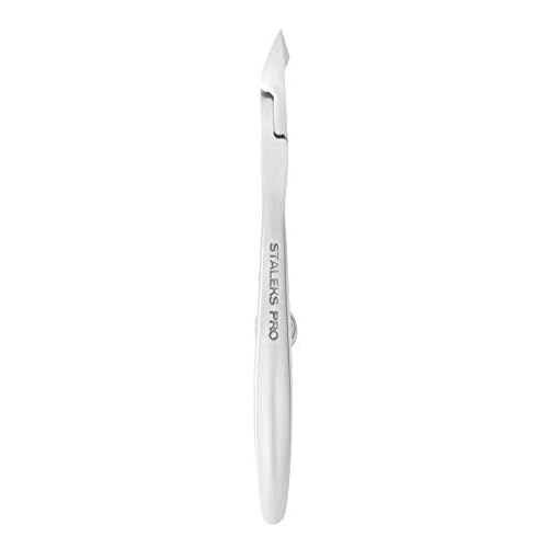STALEKS PRO Expert 91 7mm Professional Cuticle Nippers ? Stainless Steel Skin Nippers for Manicure