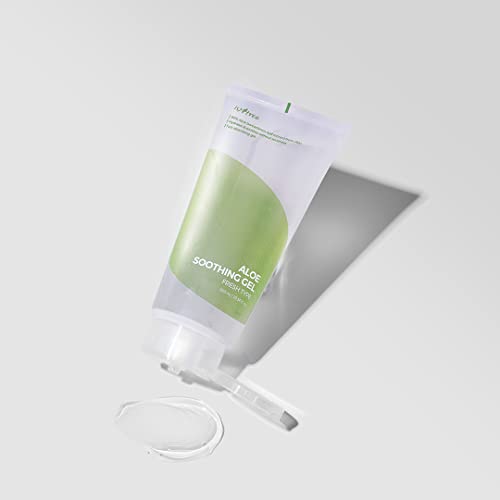 IsNtree Aloe Soothing Gel ? 99% Jeju Aloe Vera for Face & Body | Lightweight Gel for Sensitive, Sun-Exposed, or Irritated Skin | 300ml / 10.14 fl oz | Fragrance-Free, Made in Korea