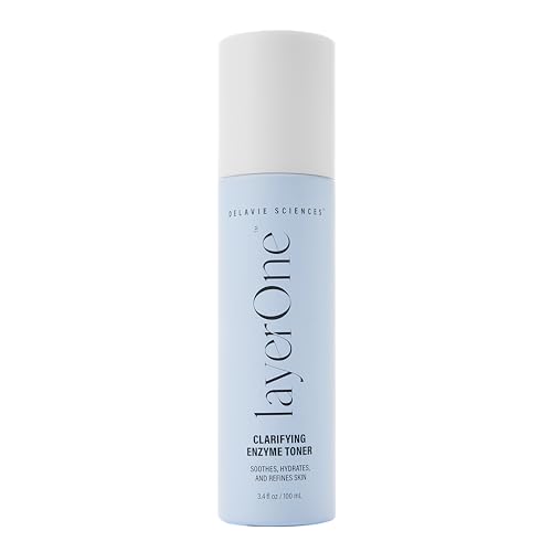 layerOne Clarifying Enzyme Toner ? Soothes, Hydrates & Refines Skin, Preps for Skincare Routine, 3.38 fl oz