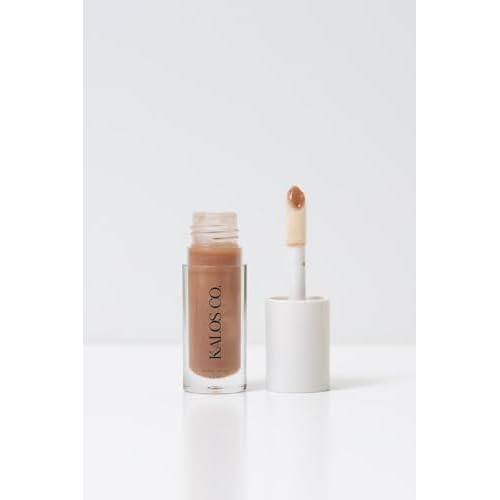 Tinted Lip Oil with Tallow & Lanolin ? Hydrating Balm-Gloss Hybrid with Cherry Seed Oil & Castor Oil ? Natural Mineral Pigments, Nourishing Moisture, Non-Sticky Shine (5 Shades) (Bare)