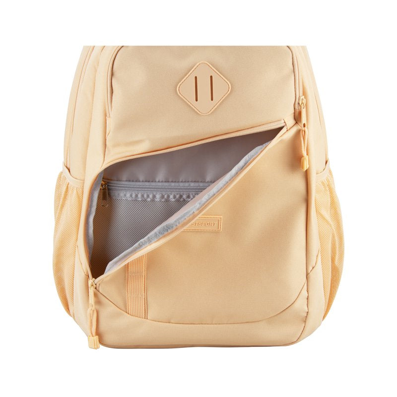 Unisex 18-Inch Sport Backpack with Water-Resistant Bottom & Laptop Sleeve