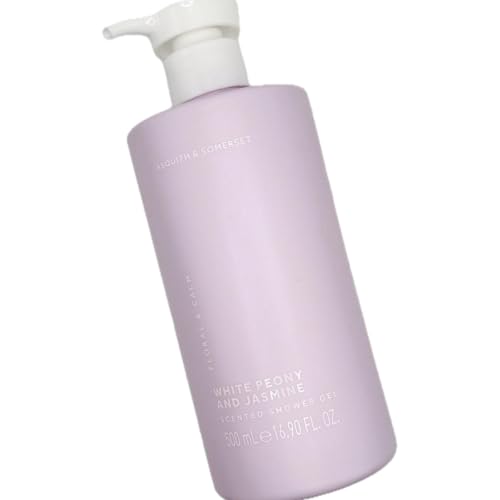 Asquith & Somerset White Peony and Jasmine Scented Shower Gel, 16.90 Fl Oz, 500ml