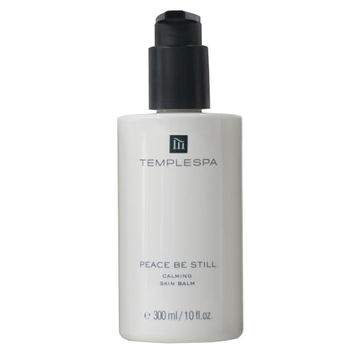 TEMPLESPA | Peace BE Still | Calming Daily Skin Lotion, All Skin Types. Soothing, Moisturizing and Softening Body Moisturiser. Natural Ingredients, Cruelty-Free, Vegan 10 fl.oz.