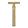 The Goodfellas¡¯ Smile Bayonetta CNC?Machined 100?% Brass Double?Edge Safety Razor ? Precision Comfort Shave Design, Sand?Blasted Satin Finish, Crafted in Italy