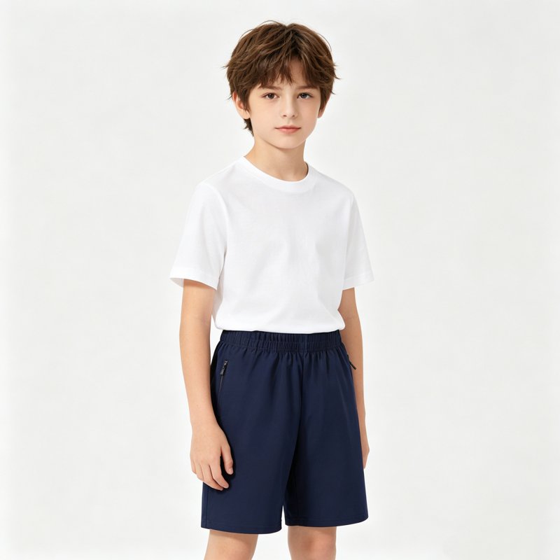 Men's Athletic Basketball Shorts with Zipper Pockets - Quick Dry Sportswear