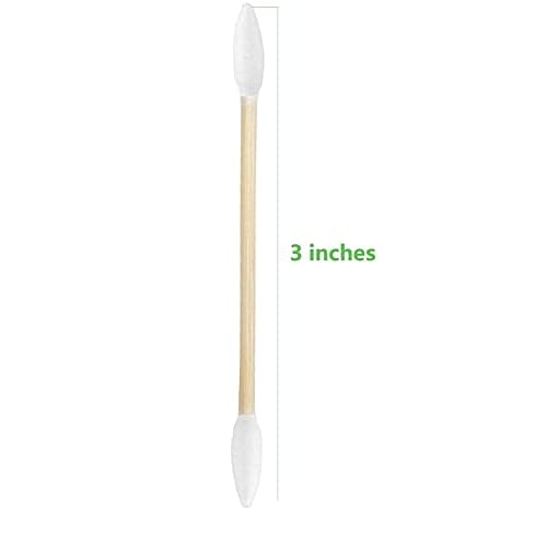 3600pcs Precision Tip Cotton Swabs for Makeup, Bamboo Sticks and Double Pointed