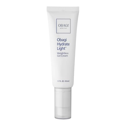 Obagi Hydrate Light Oil-Free Moisturizer ? Fast-Absorbing, Lightweight Gel for Acne-Prone Skin ? Non-Comedogenic, Hypoallergenic with Soothing Niacinamide, Glycerin & Ceramides for 24-Hour Hydration